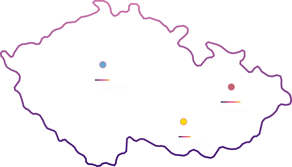 Srovnání nabídky kanceláří v největších městech Česka